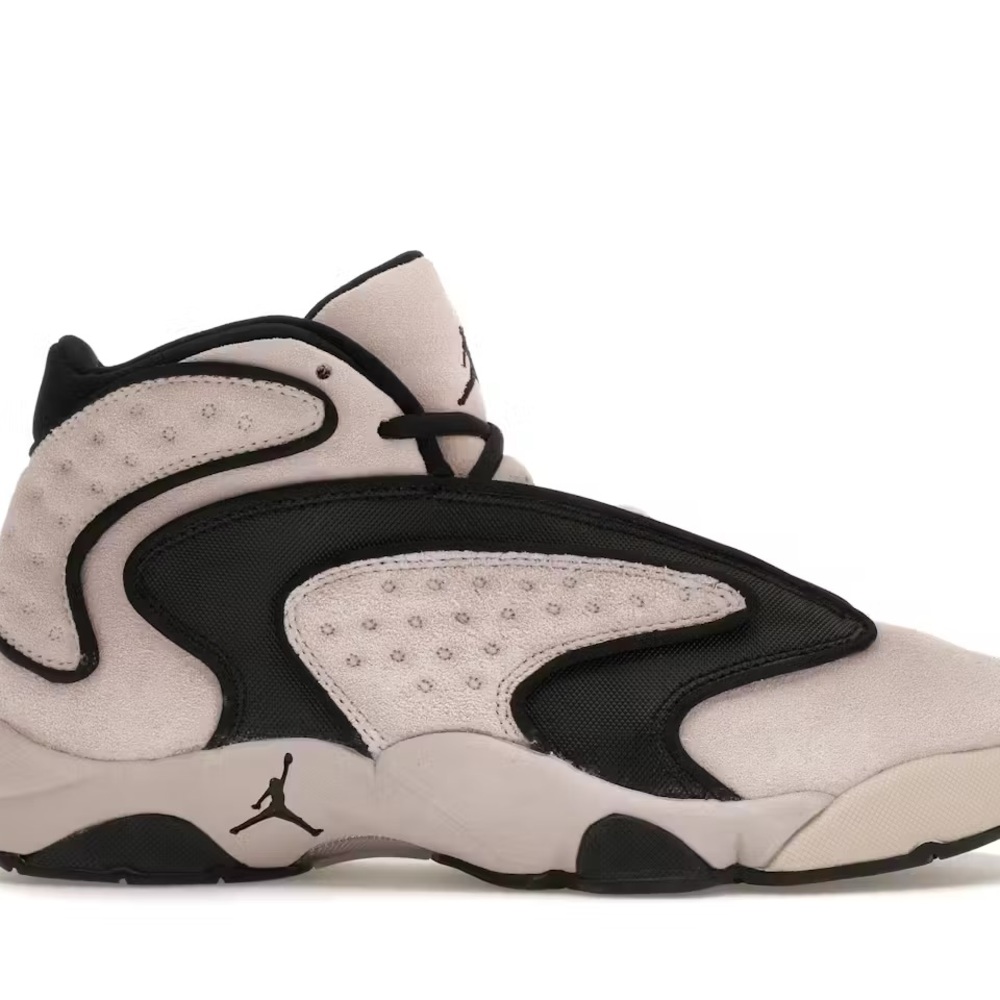 Jordan OG Barely Rose and Black Sneakers